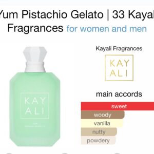 Yum pistachio gelato -Perfume oil impression