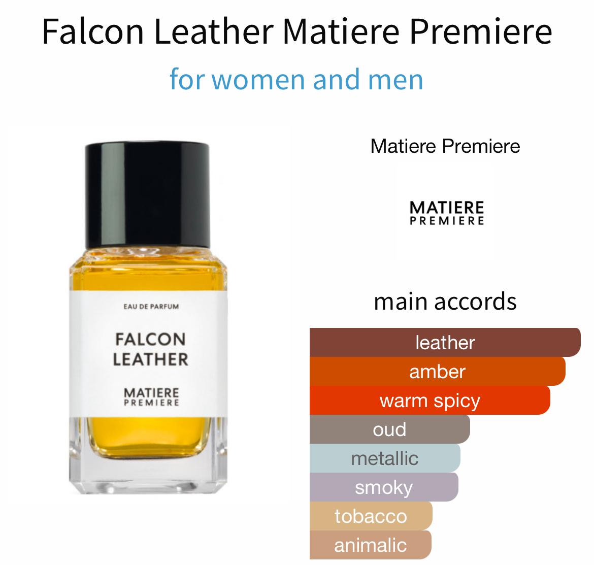 Falcon leather - Perfume oil impression