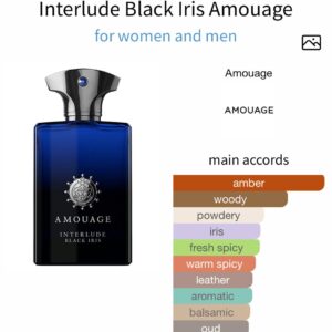 Interlude Black Iris Amouage - Perfume Oil Impression