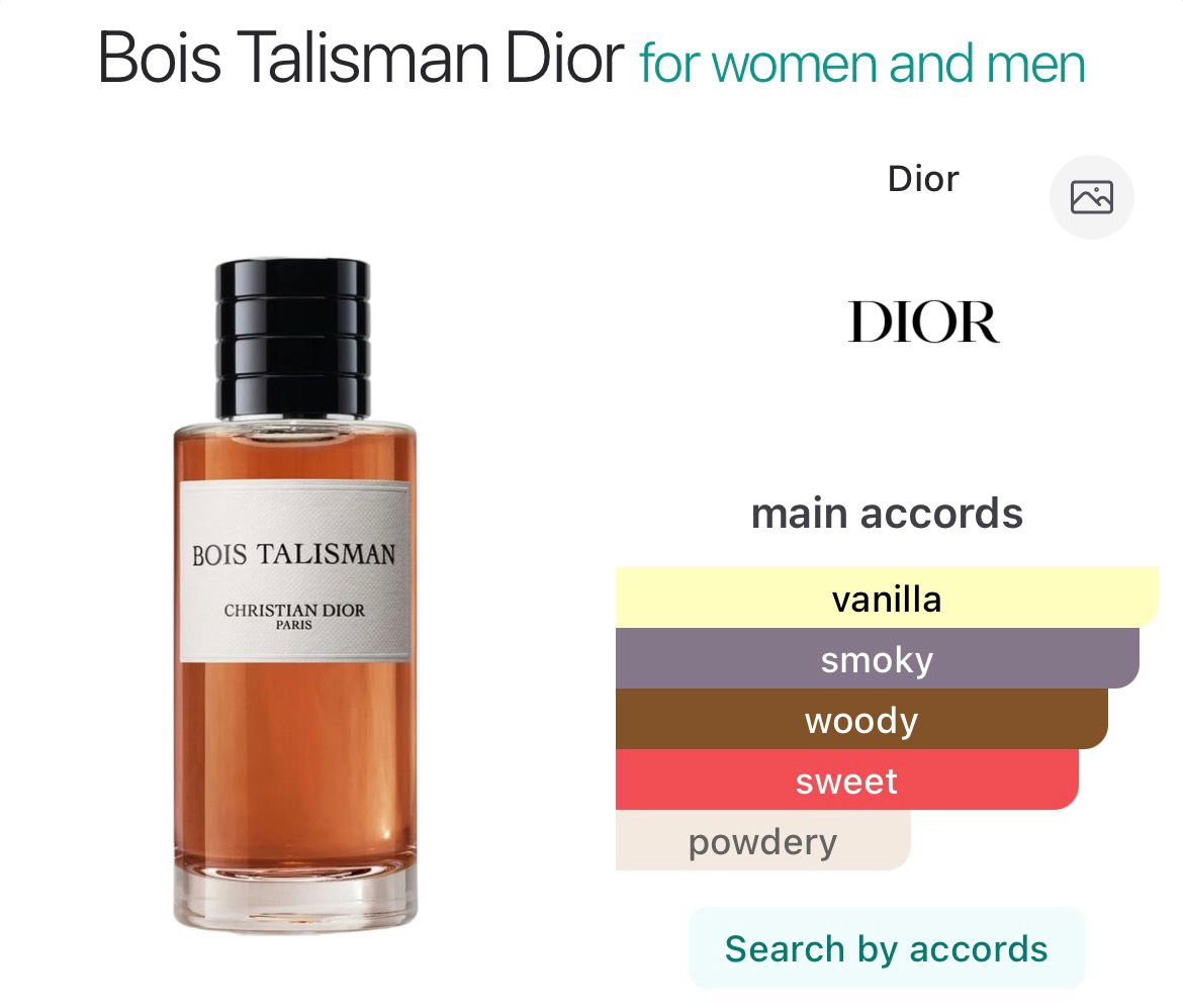 Bois Talisman - Perfume oil impression