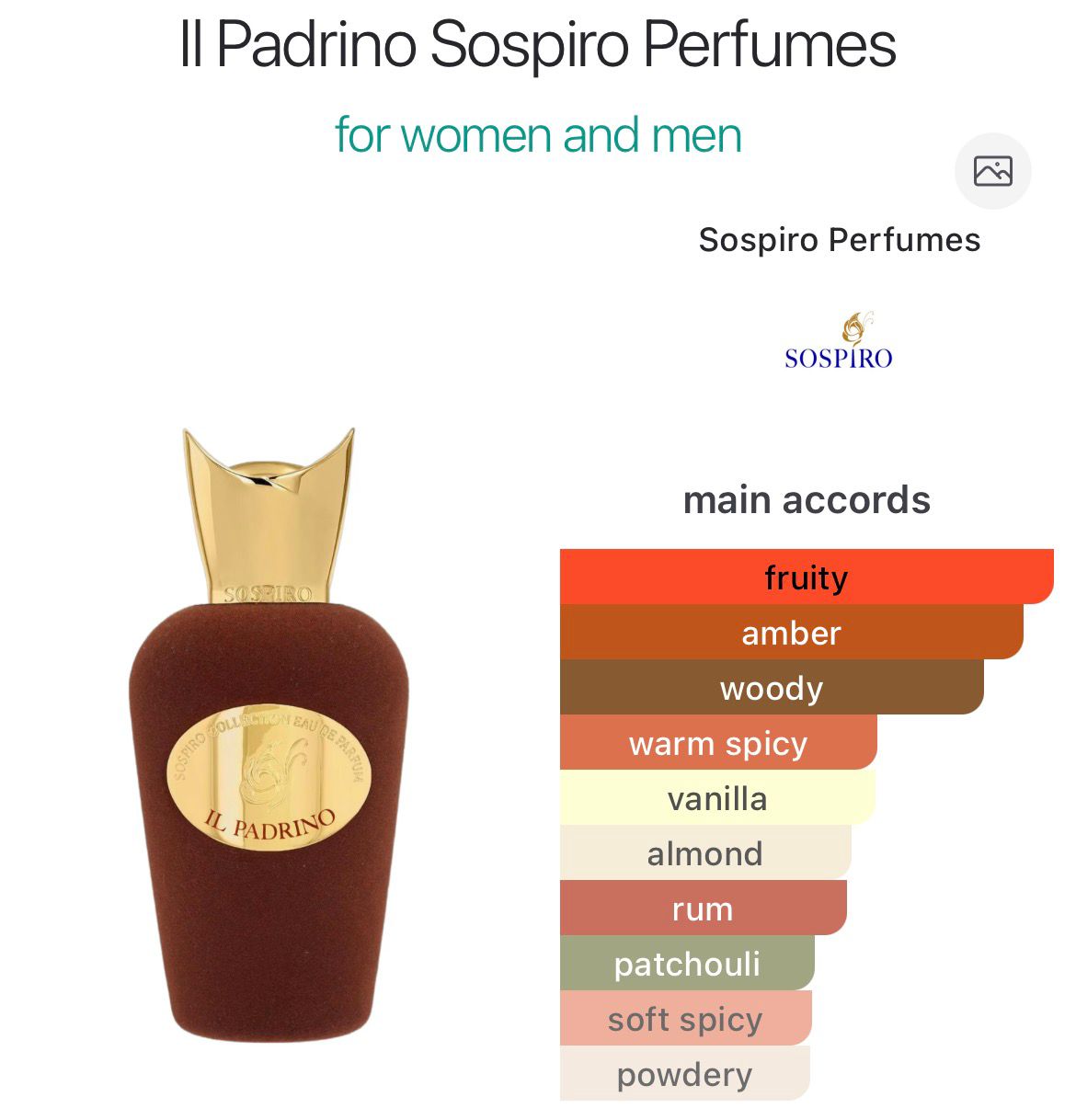 Il Padrino - Perfume oil impression