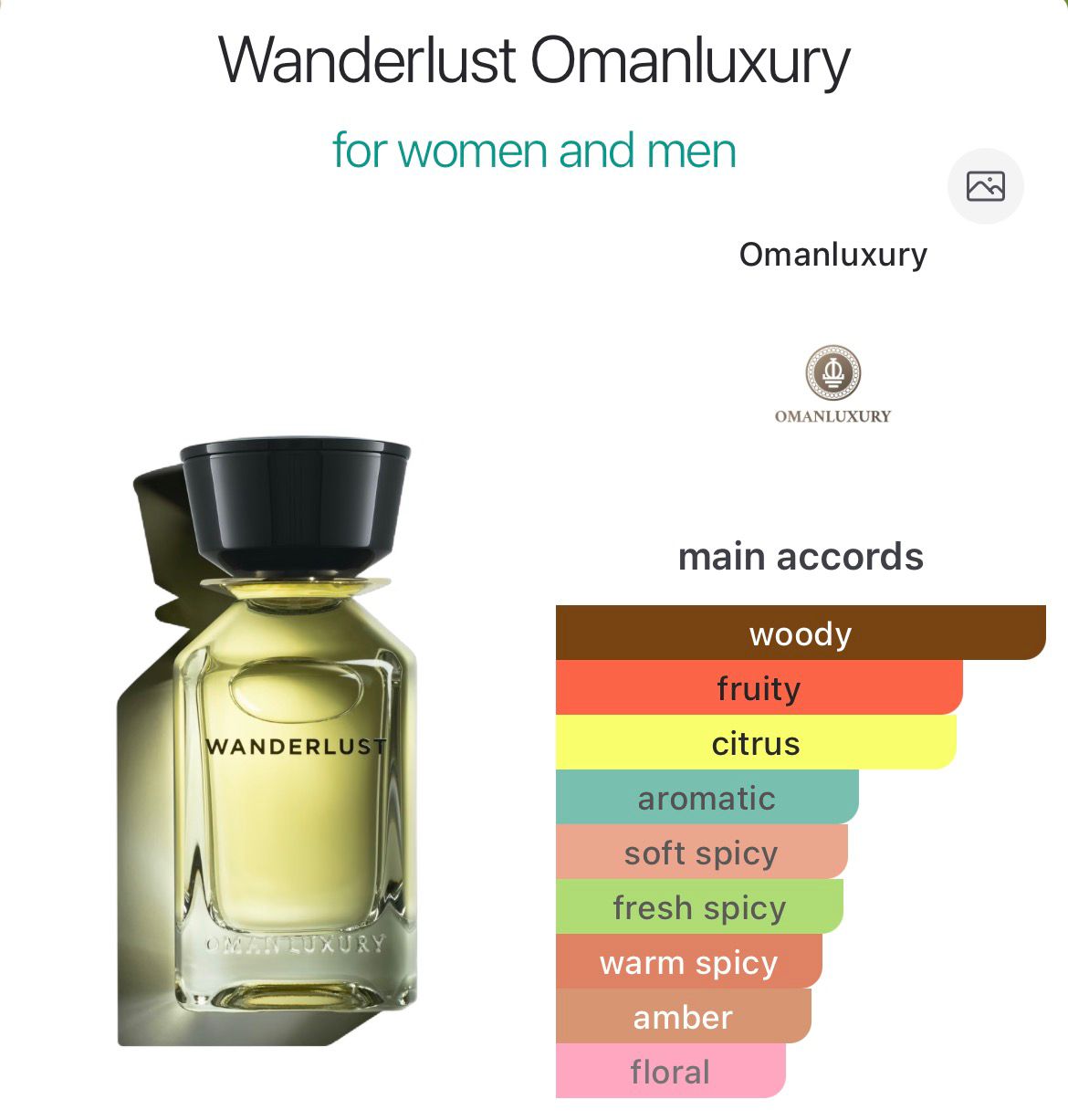 Wanderlust - Perfume oil impression