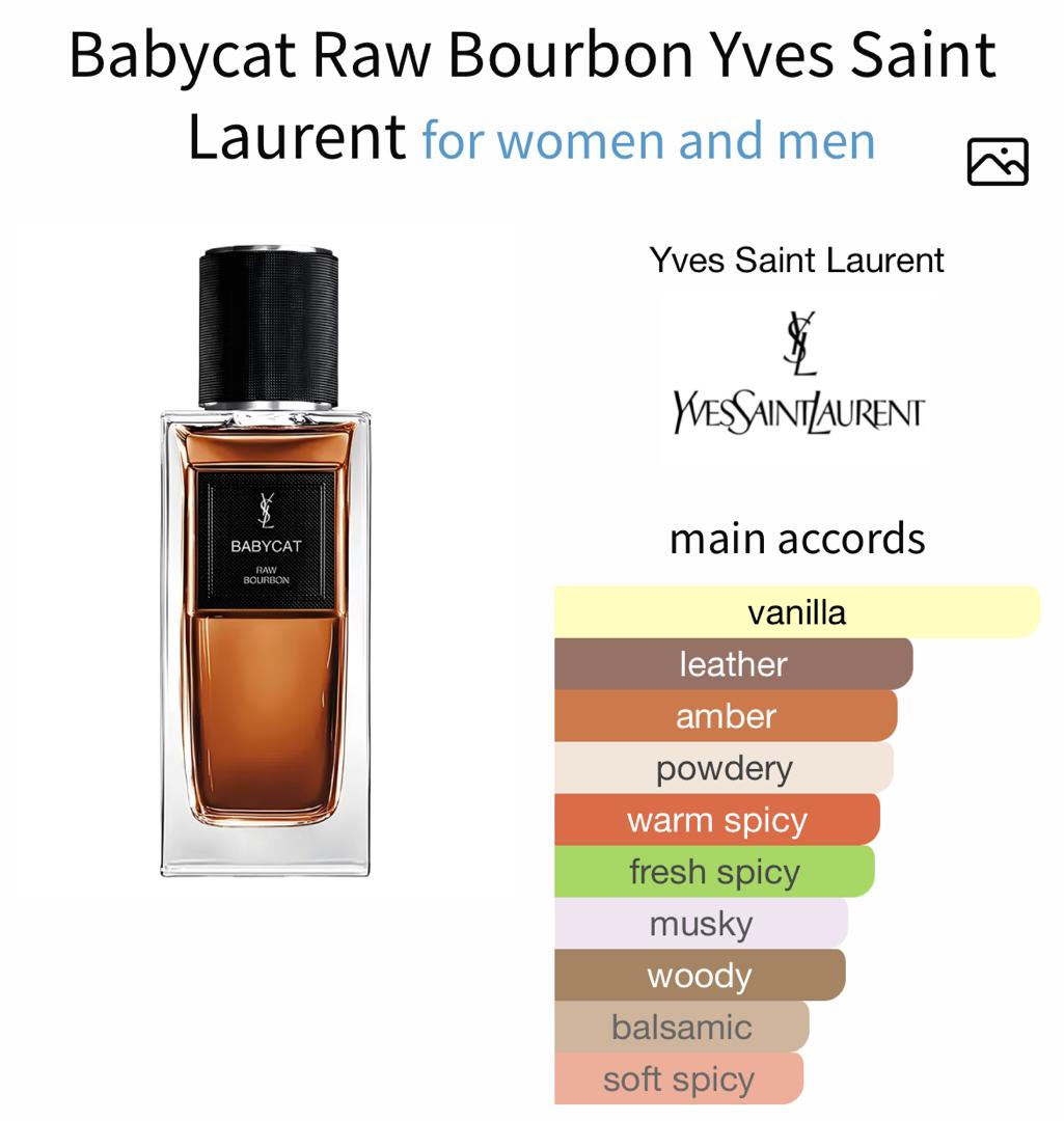 Babycat Raw Bourbon - Perfume oil impression