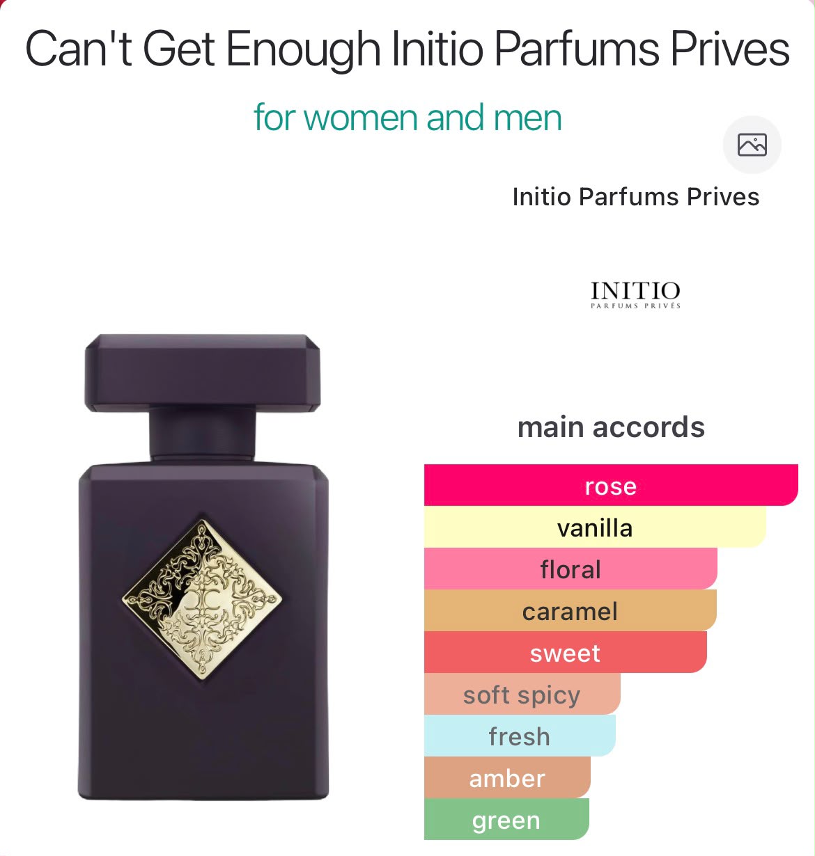 Can't get enough - Perfume oil impression