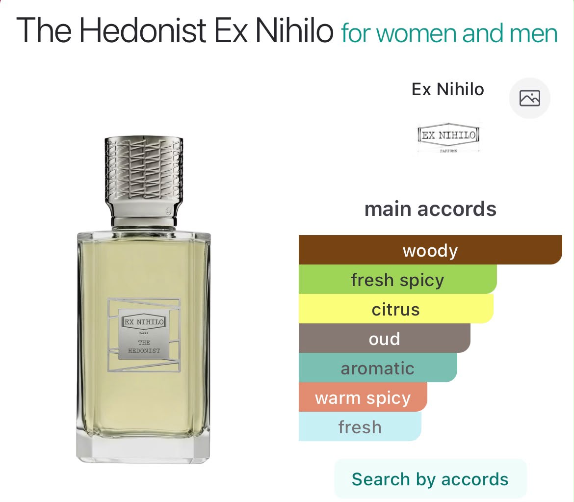 The Hedonist - Perfume oil impression