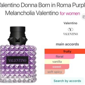 Valentino Donna born in rom Purple melancholia - Perfume oil impression