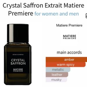Crystal Saffron extrait - Perfume oil impression
