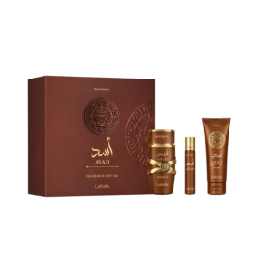 Lattafa Asad Bourbon Gift set