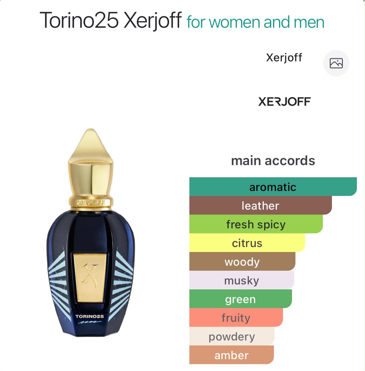 Torino 25 - Perfume oil impression