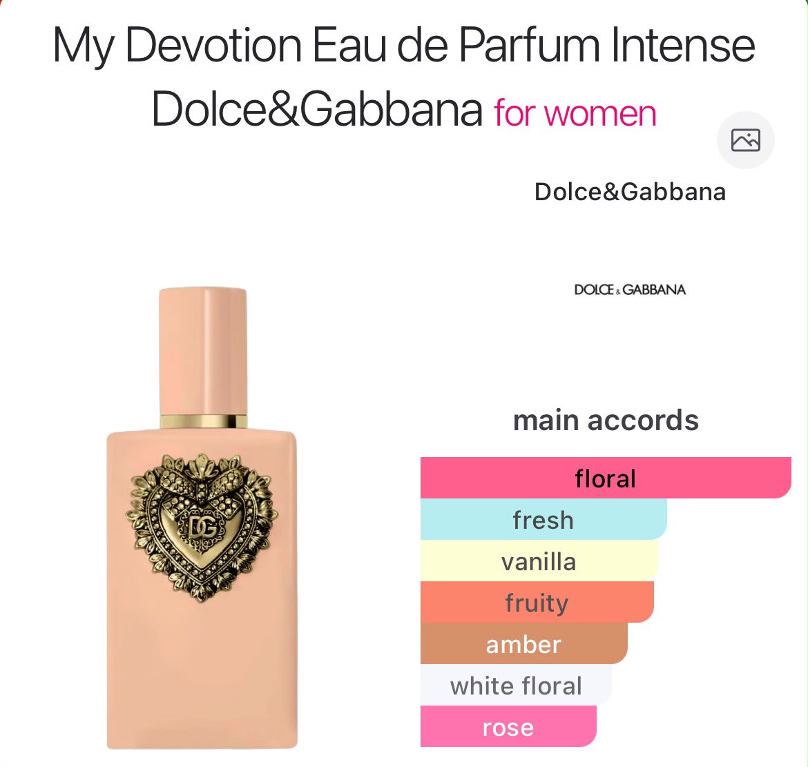 My Devotion - Perfume oil impression