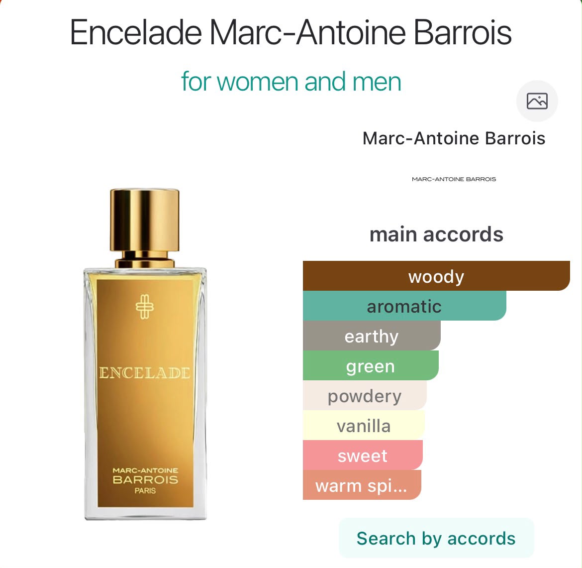 Encelade - Perfume oil impression